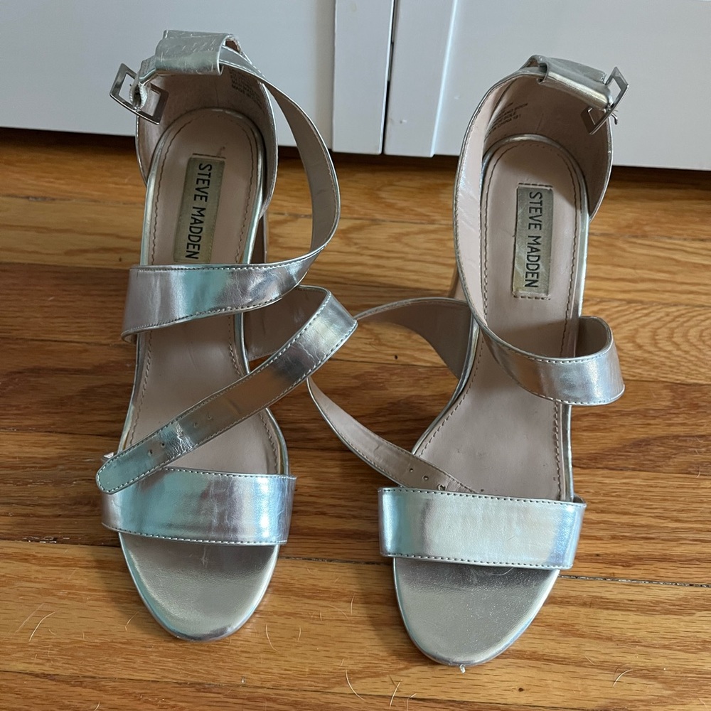 Silver Stilettos